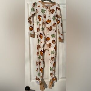 Carter's Kids Thanksgiving Footed Pajamas